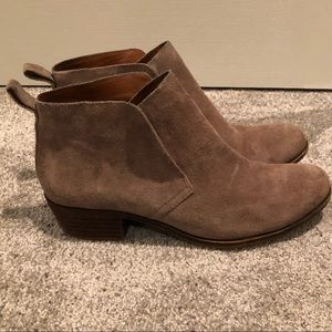 Lucky Brand Suede Booties